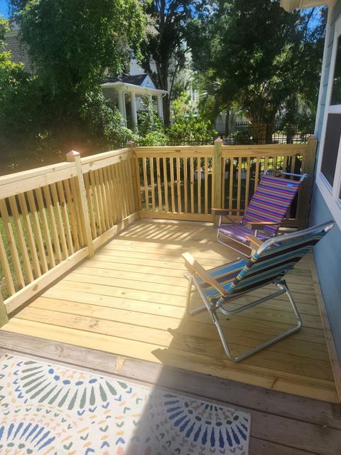 The back deck