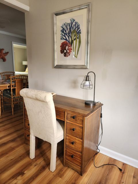 The desk